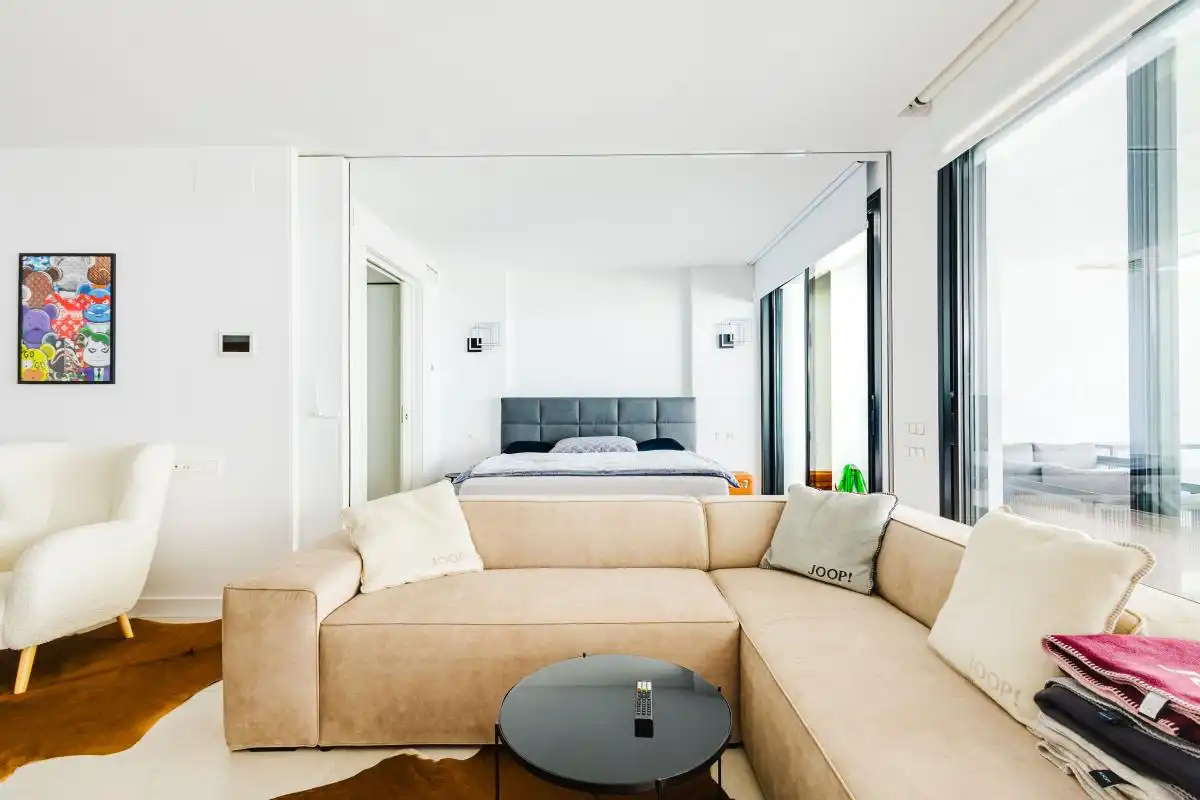 Wohnzimmer von Erdgeschoss zum Verkauf in Fuengirola mit Heizung, Terrasse und Abstellraum