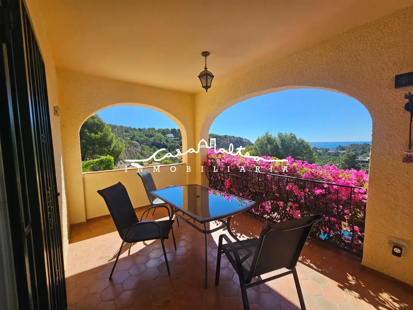 Terraza de Casa o chalet en venta en Altea con Aire acondicionado, Jardín privado y Terraza