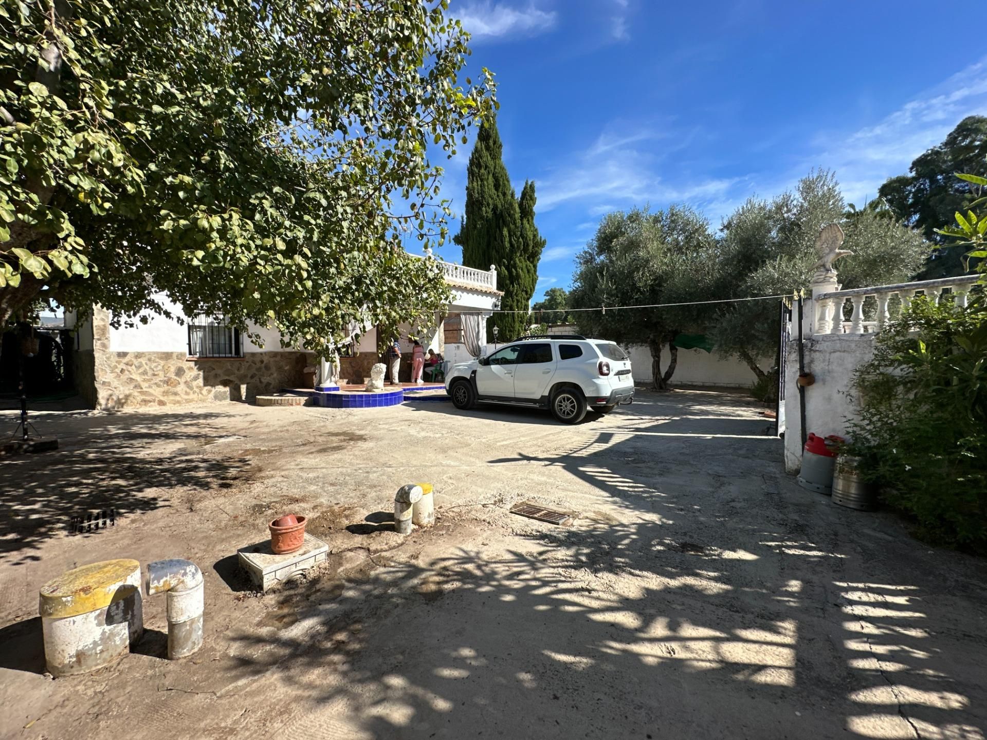 Vista exterior de Finca rústica en venda en  Córdoba Capital amb Aire condicionat, Calefacció i Jardí privat