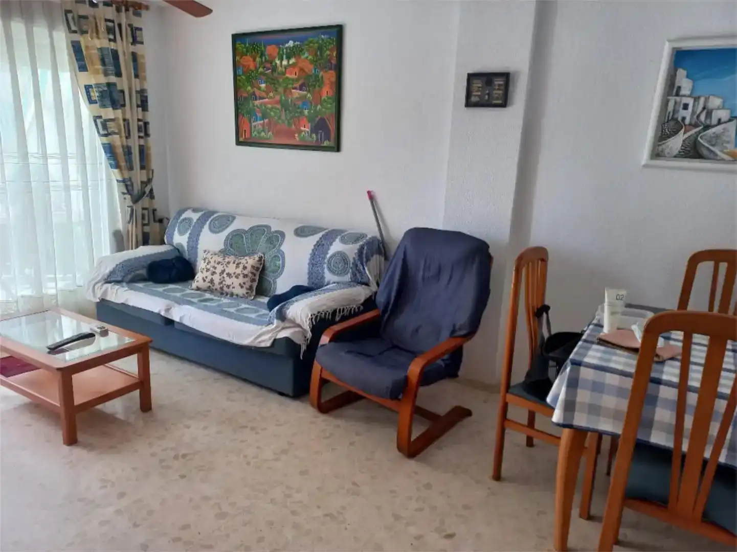 Wohnzimmer von Wohnung zur Miete in Daimús mit Schwimmbad