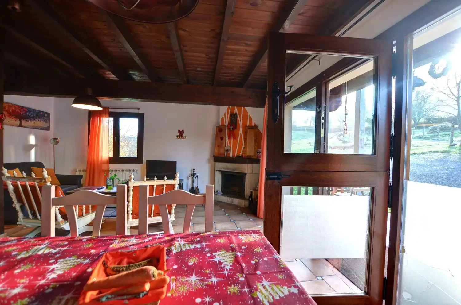 Dining room of Houses for sale in Cangas de Onís  with Heating, Terrace and Swimming Pool