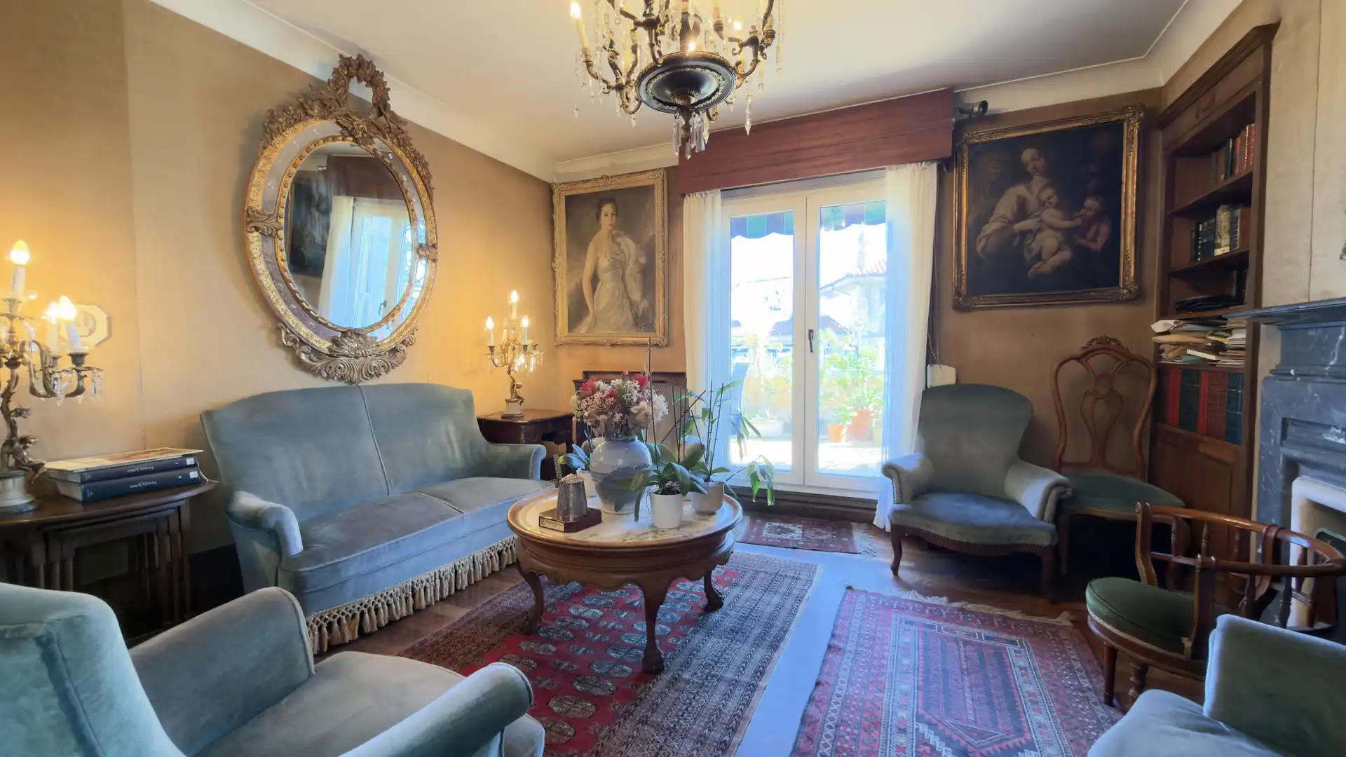 Sala de estar de Piso en venta en Getxo  con Calefacción, Terraza y Trastero
