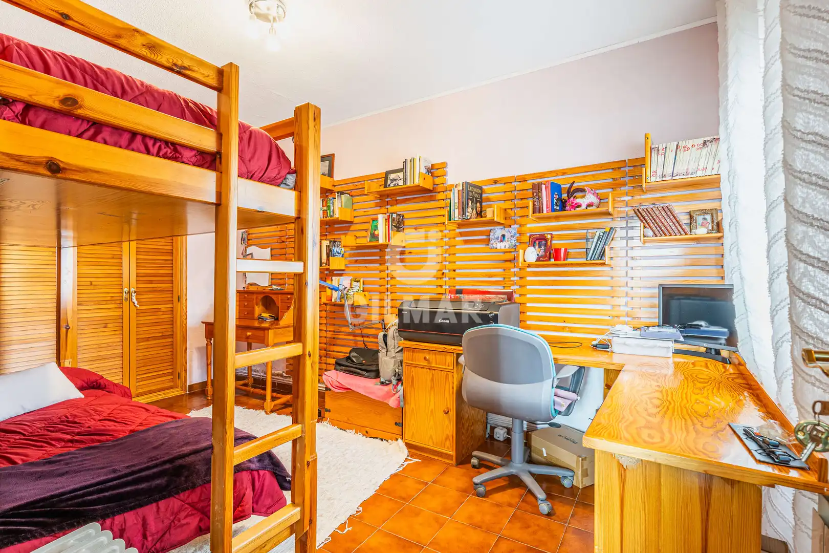 Bedroom of Detached homes for sale in Madrid  with Heating, Private garden and Swimming Pool