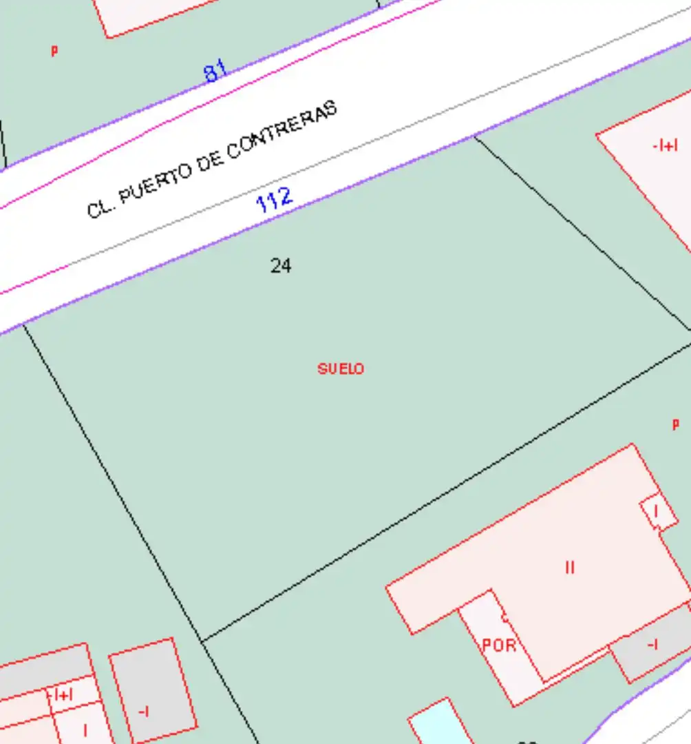 Terreny residencial en venda a Calle Puerto de Contreras 112
