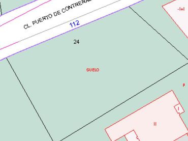 Terreno residencial en venta en Calle Puerto de Contreras 112