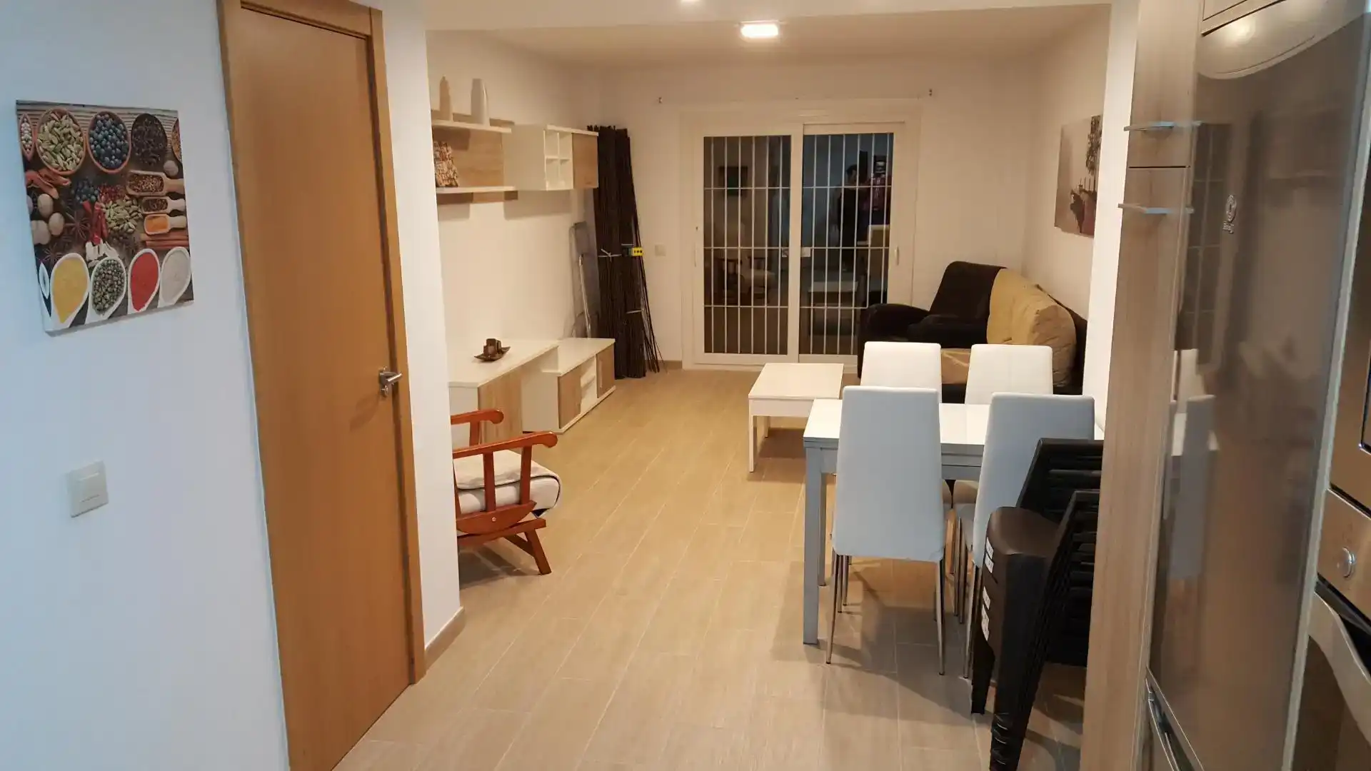 Sala d'estar de Casa adosada de lloguer en Atlanterra