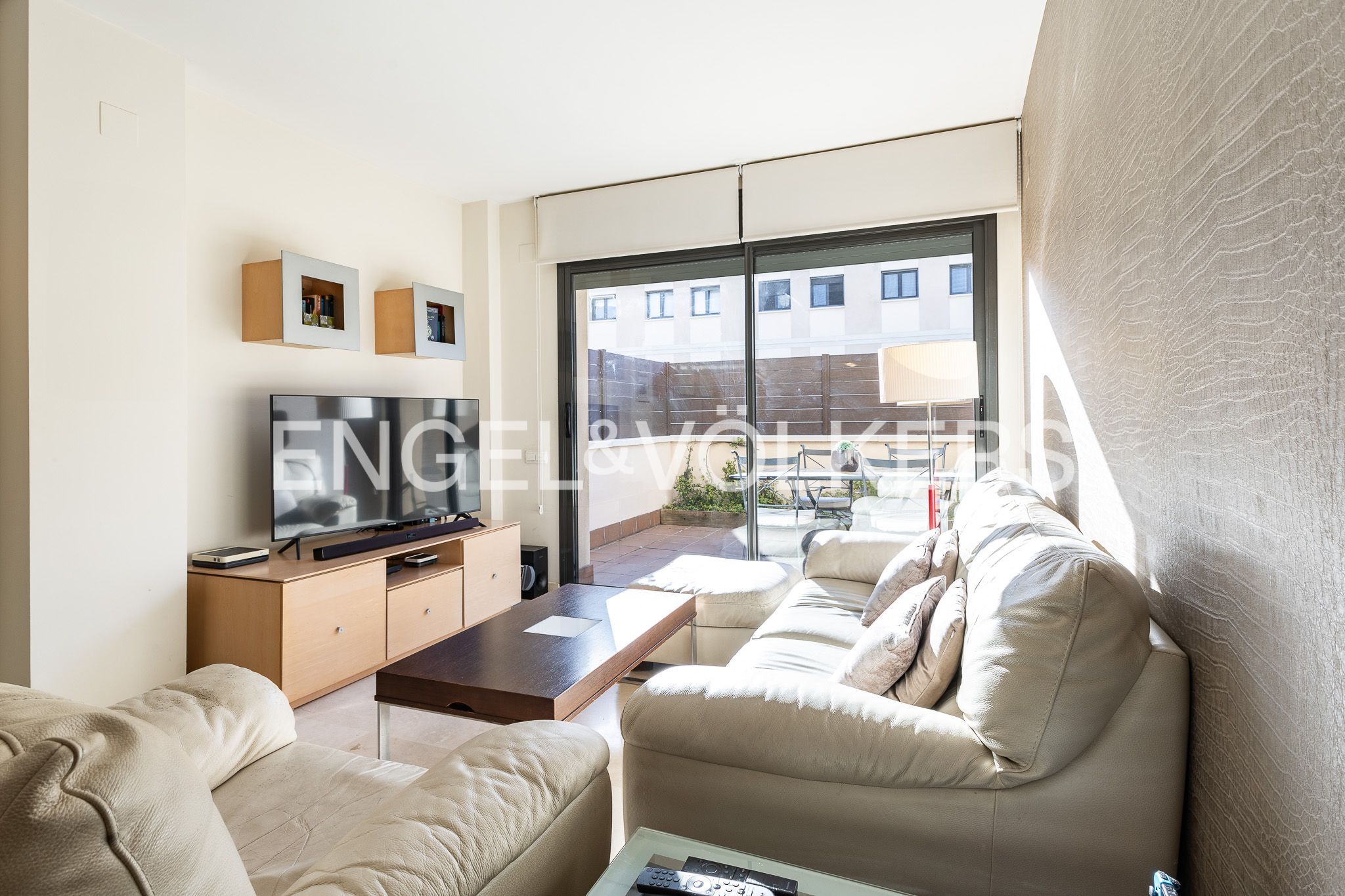 Living room of Flat for sale in Vilassar de Mar  with Air Conditioner, Heating and Private garden