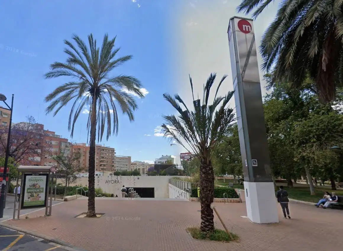 Vista exterior de Piso en venta en Valencia con Aire acondicionado, Calefacción y Amueblado