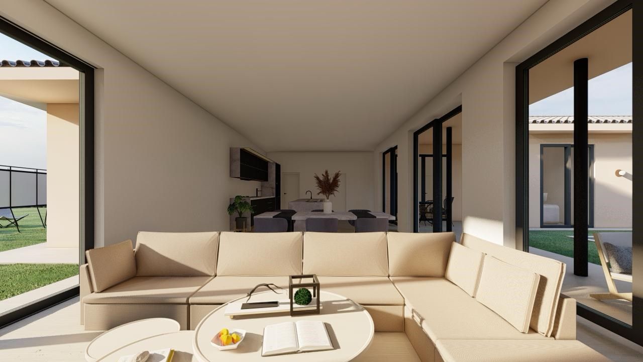 Sala d'estar de Casa o xalet en venda en Navata amb Aire condicionat, Calefacció i Terrassa
