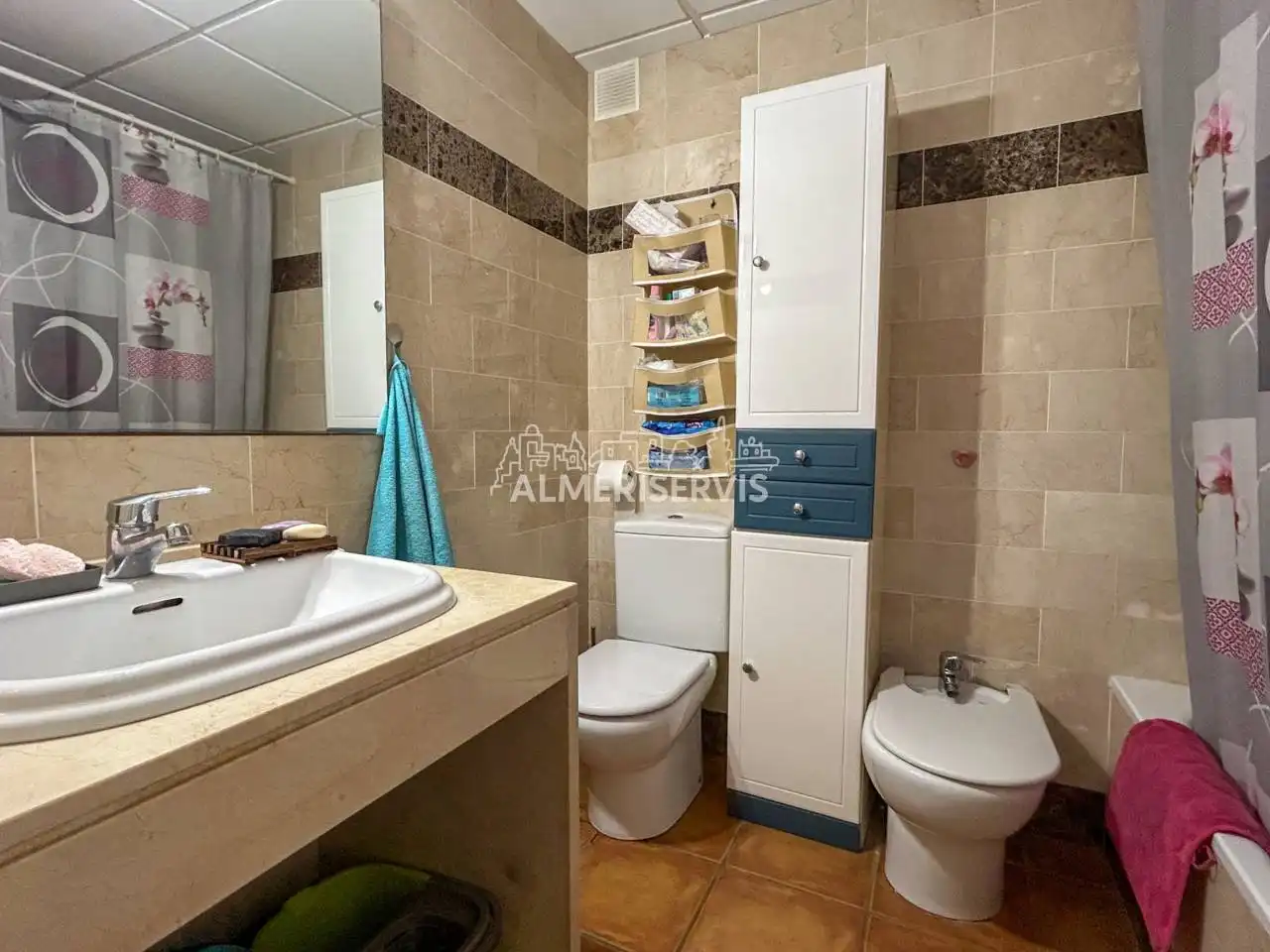 Habitación de Piso de alquiler en El Ejido con Terraza, Amueblado y Piscina comunitaria