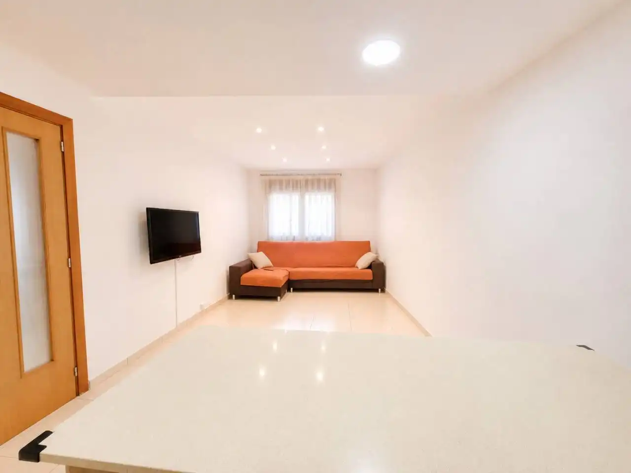Sala de estar de Piso en venta en Manlleu con Aire acondicionado, Calefacción y Terraza