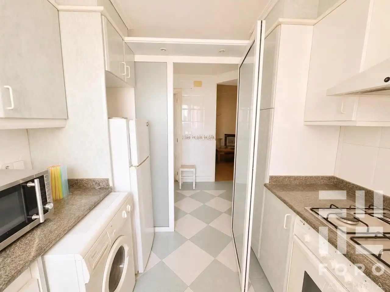 Cocina de Piso en venta en Valencia con Aire acondicionado y Terraza