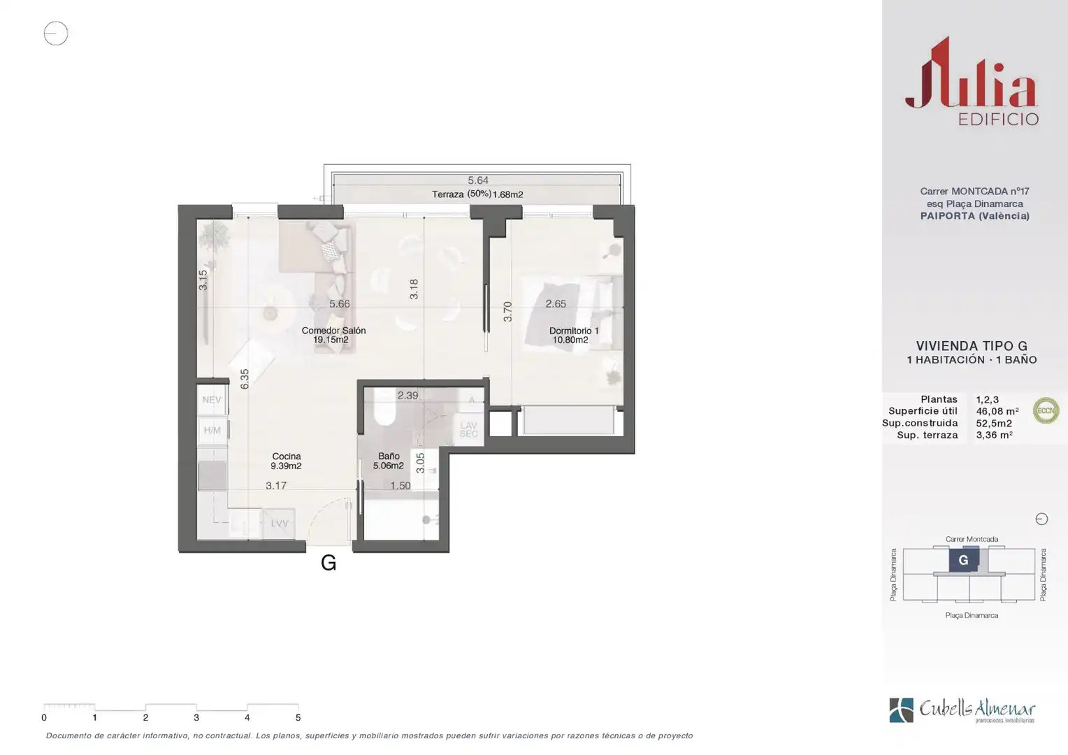 Piso en venta en Carrer Montcada, 19, Metro - Auditorio
