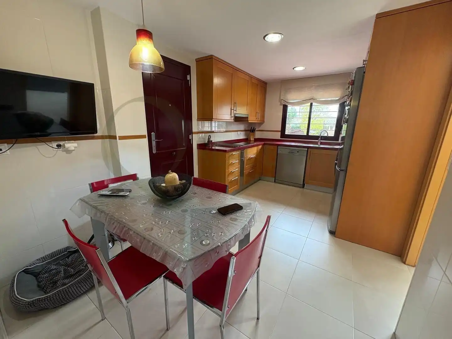 Kitchen of Flat for sale in Mutxamel  with Air Conditioner, Private garden and Terrace