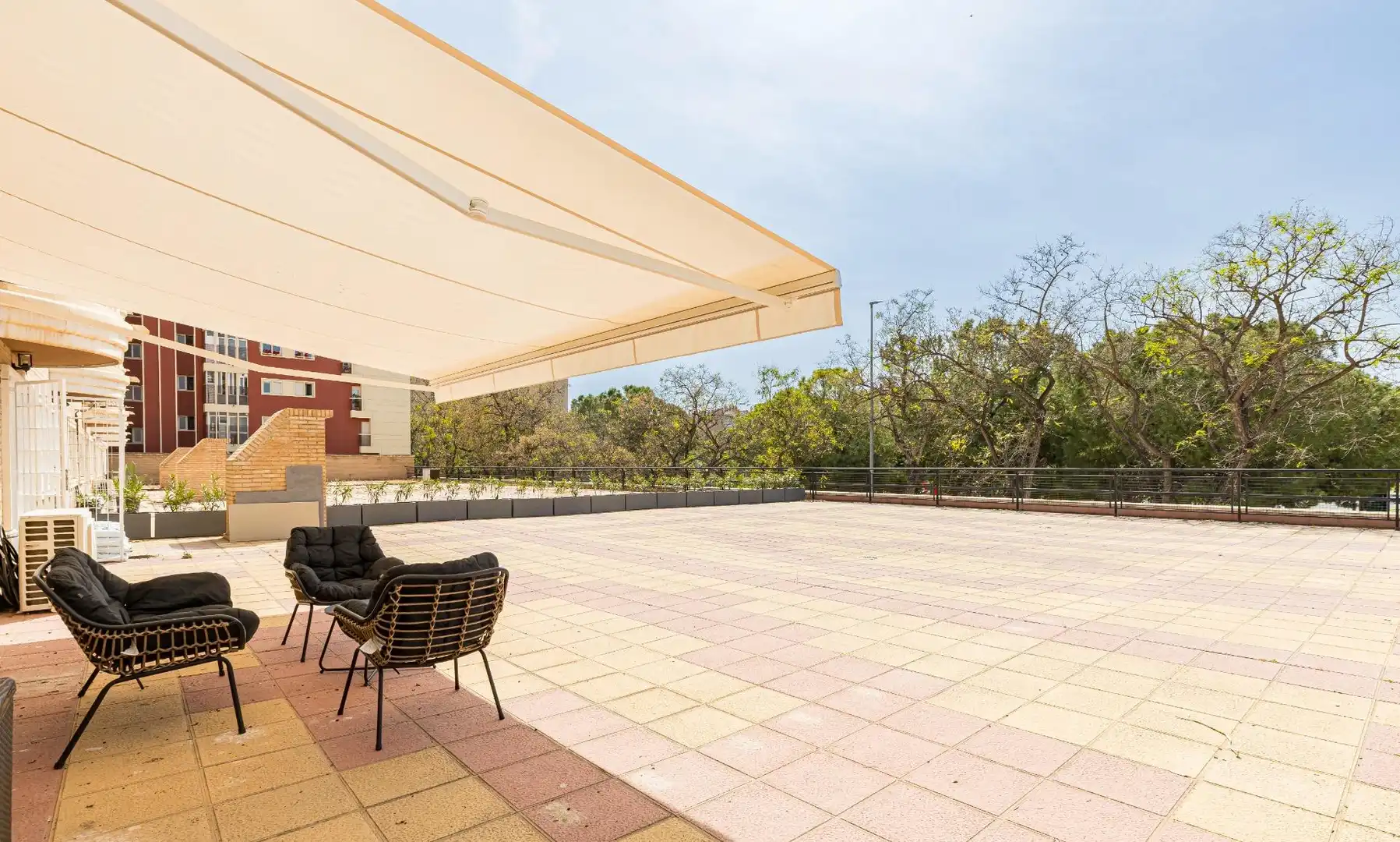 Terraza de Piso de alquiler en Murcia con Aire acondicionado y Terraza