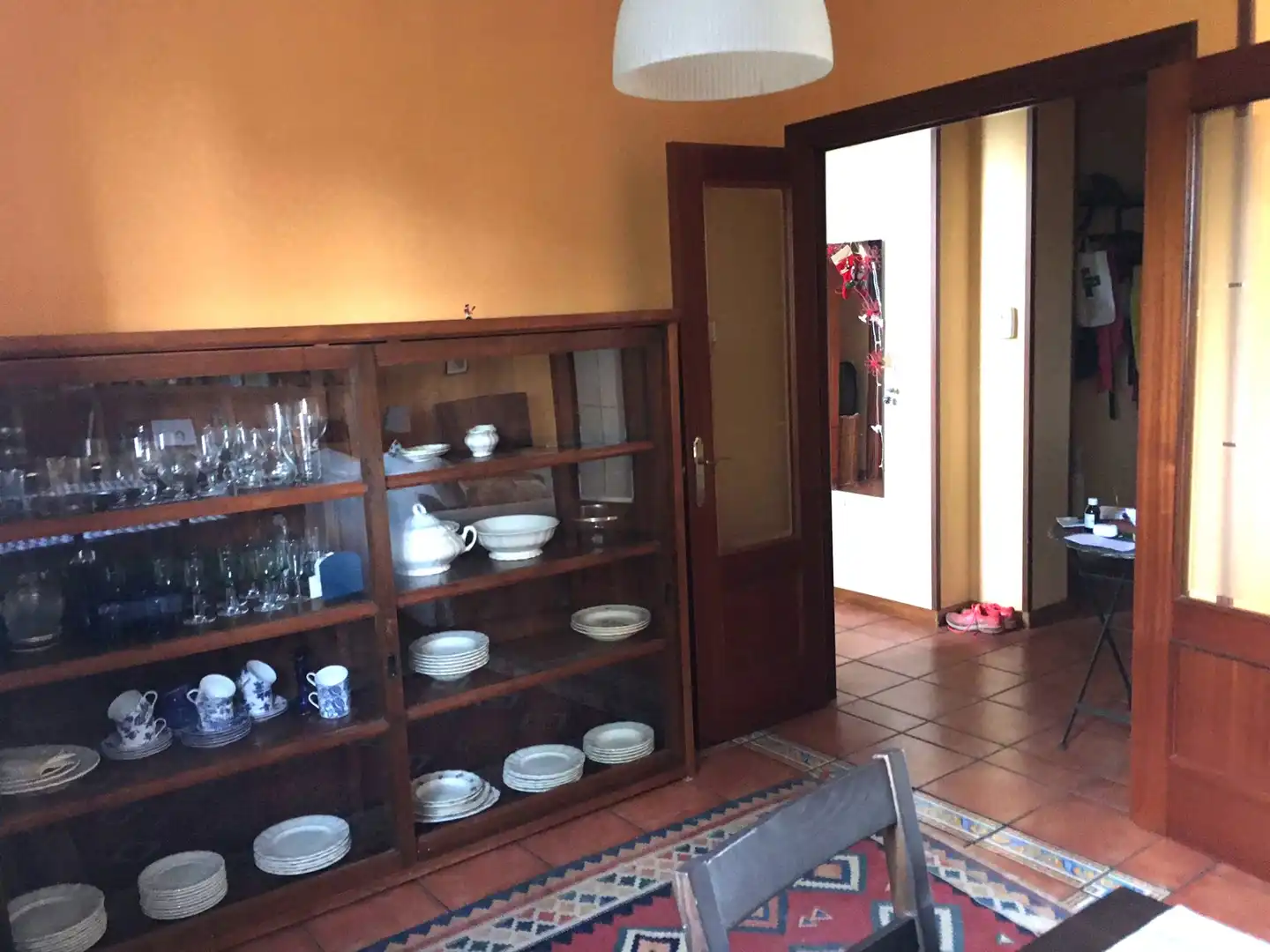 Dining room of Houses for sale in Castrillón  with Heating, Private garden and Parquet flooring