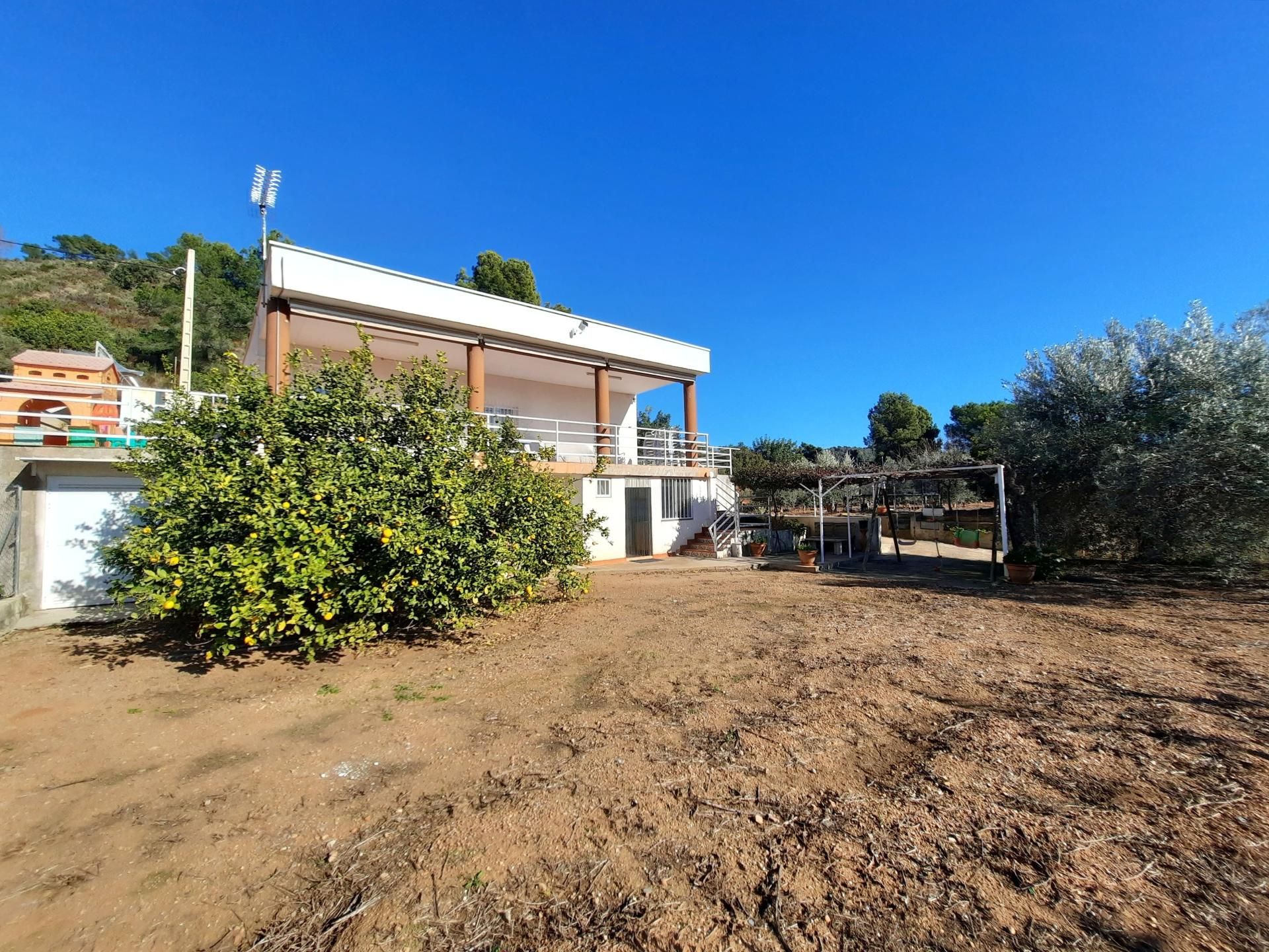 Jardín de Finca rústica en venta en Alfara de la Baronia con Calefacción, Terraza y Piscina comunitaria