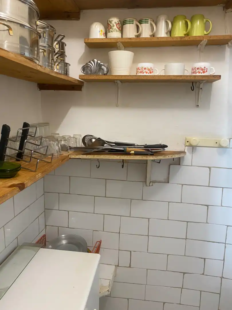 Kitchen of Flat for sale in Huesca  with Heating, Storage room and Furnished