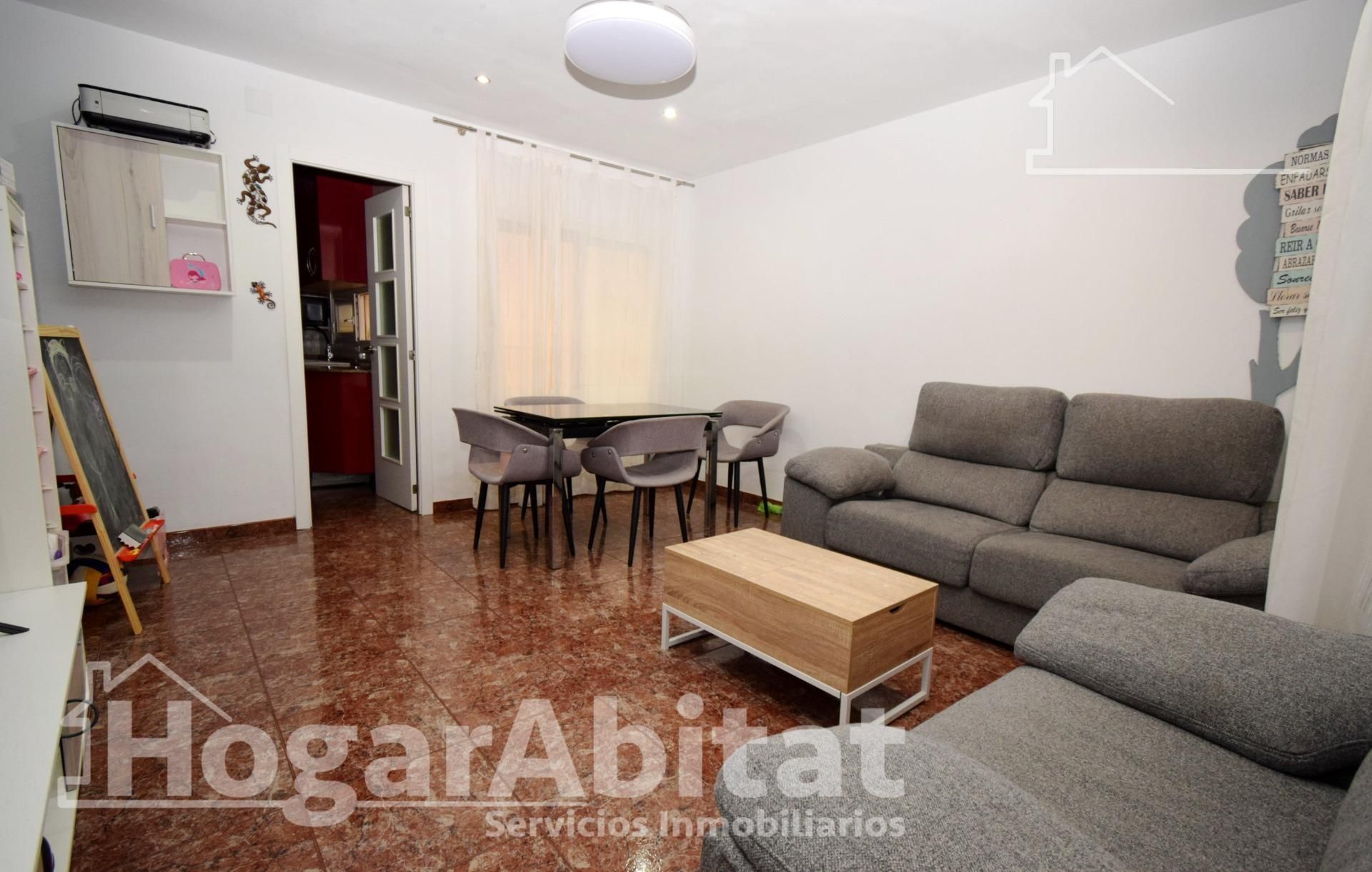 Sala de estar de Piso en venta en  Valencia Capital con Aire acondicionado y Calefacción