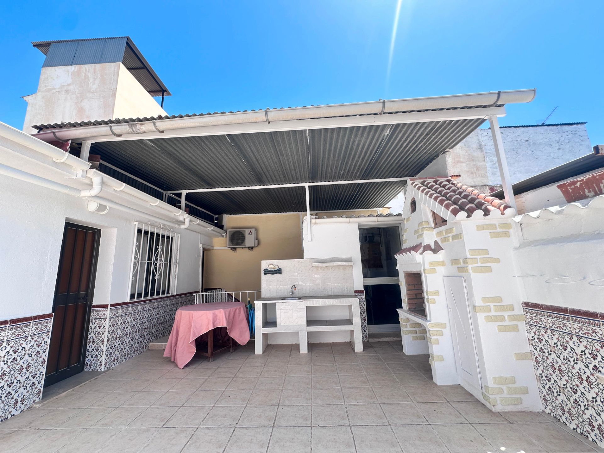 Terrace of Single-family semi-detached for sale in Benalmádena  with Terrace and Furnished