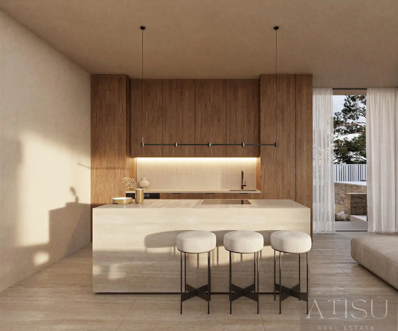 Cocina de Casa o chalet en venta en Benissa con Piscina