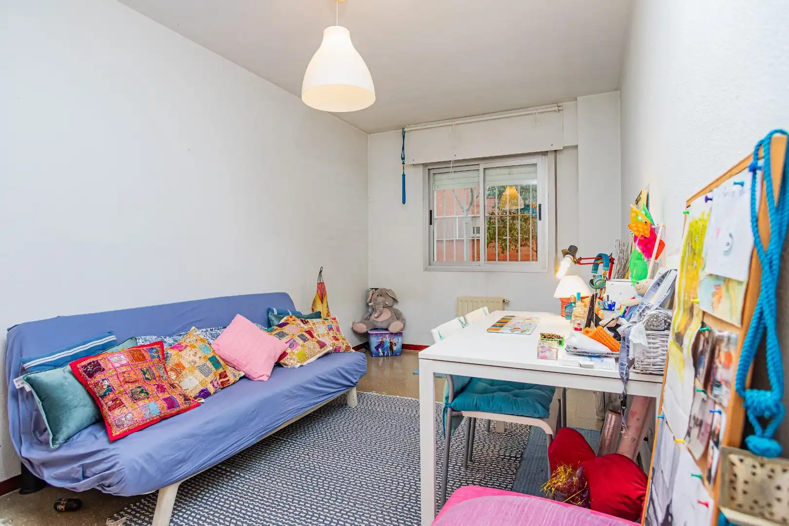 Bedroom of Flat for sale in Madrid  with Heating and Private garden