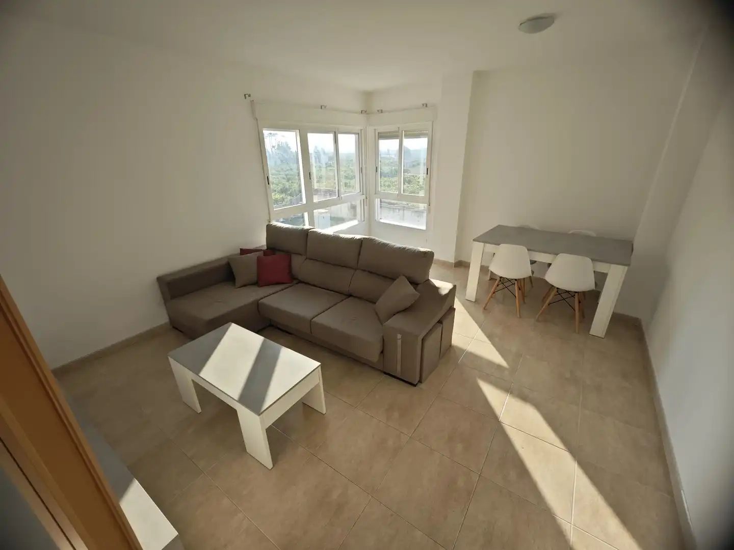 Sala de estar de Piso en venta en Beniarjó con Aire acondicionado y Calefacción