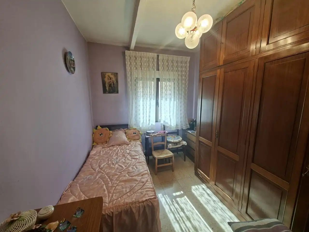 Bedroom of Flat for sale in Madrid  with Air Conditioner, Heating and Parquet flooring