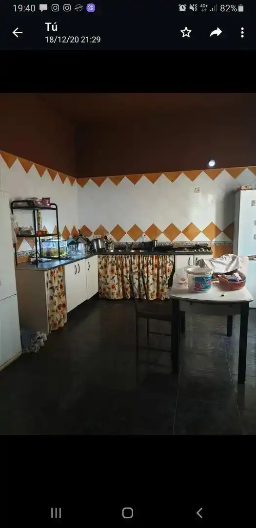 Küche von Country house zum Verkauf in Carmona mit Balkon