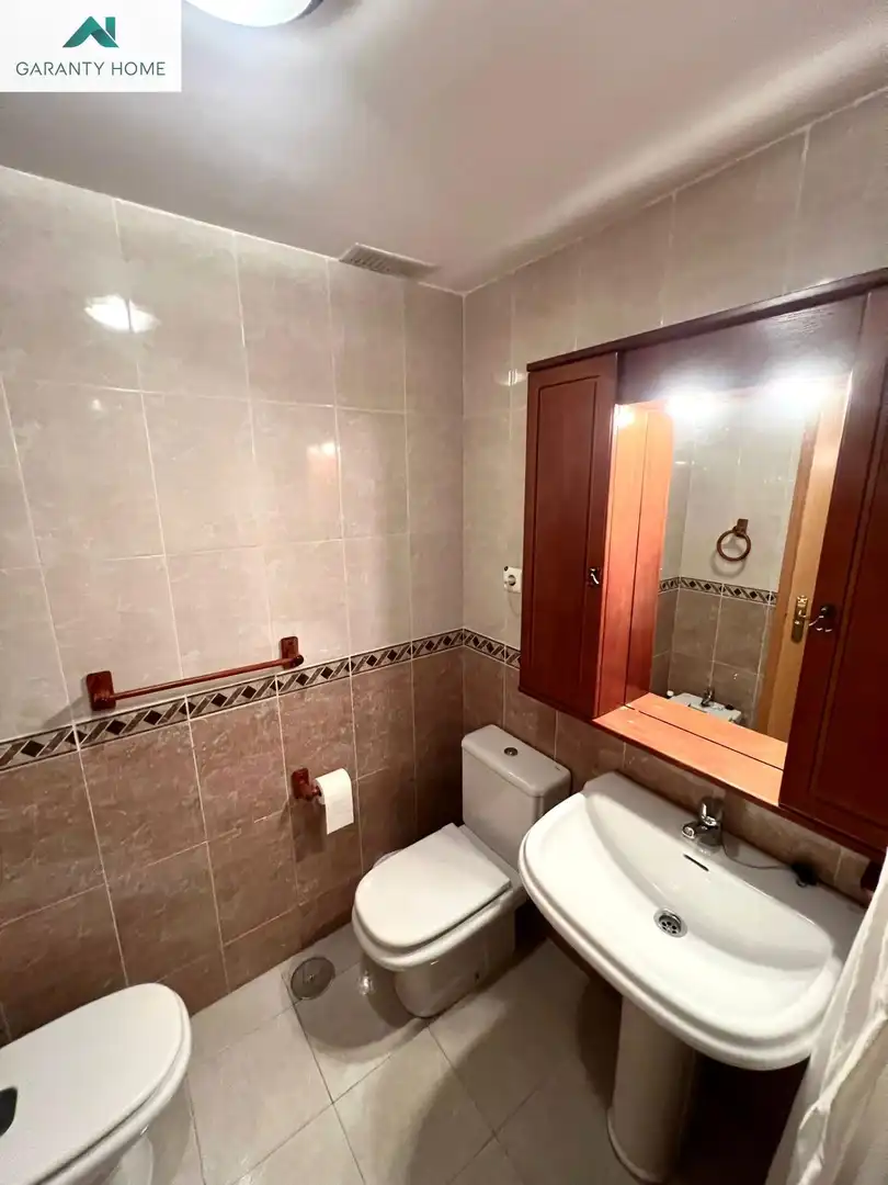 Bathroom of Flat for rent in Rincón de la Victoria  with Air Conditioner, Terrace and Furnished