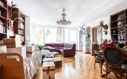 Living room of Flat for sale in  Madrid Capital  with Air Conditioner