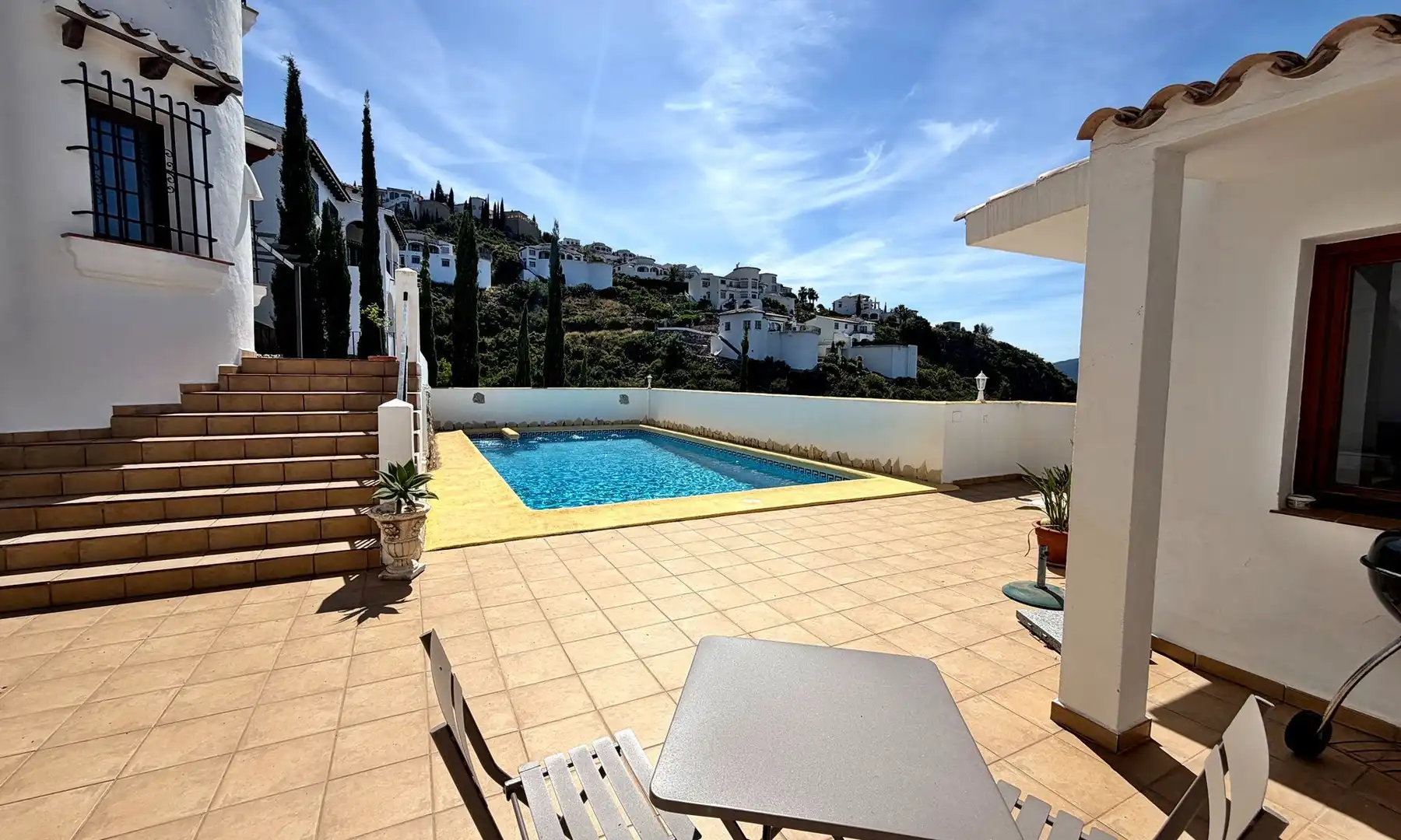 Vista exterior de Casa o chalet en venta en Dénia con Aire acondicionado, Calefacción y Jardín privado