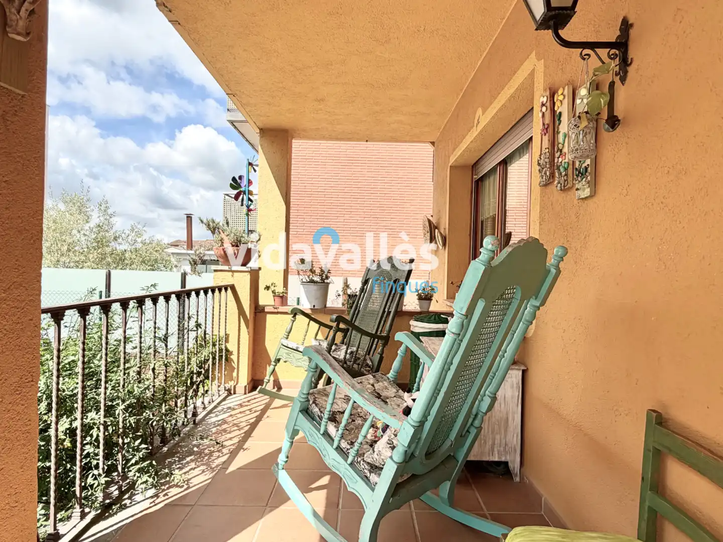 Terrassa de Casa o xalet en venda en Cardedeu amb Calefacció, Jardí privat i Parquet
