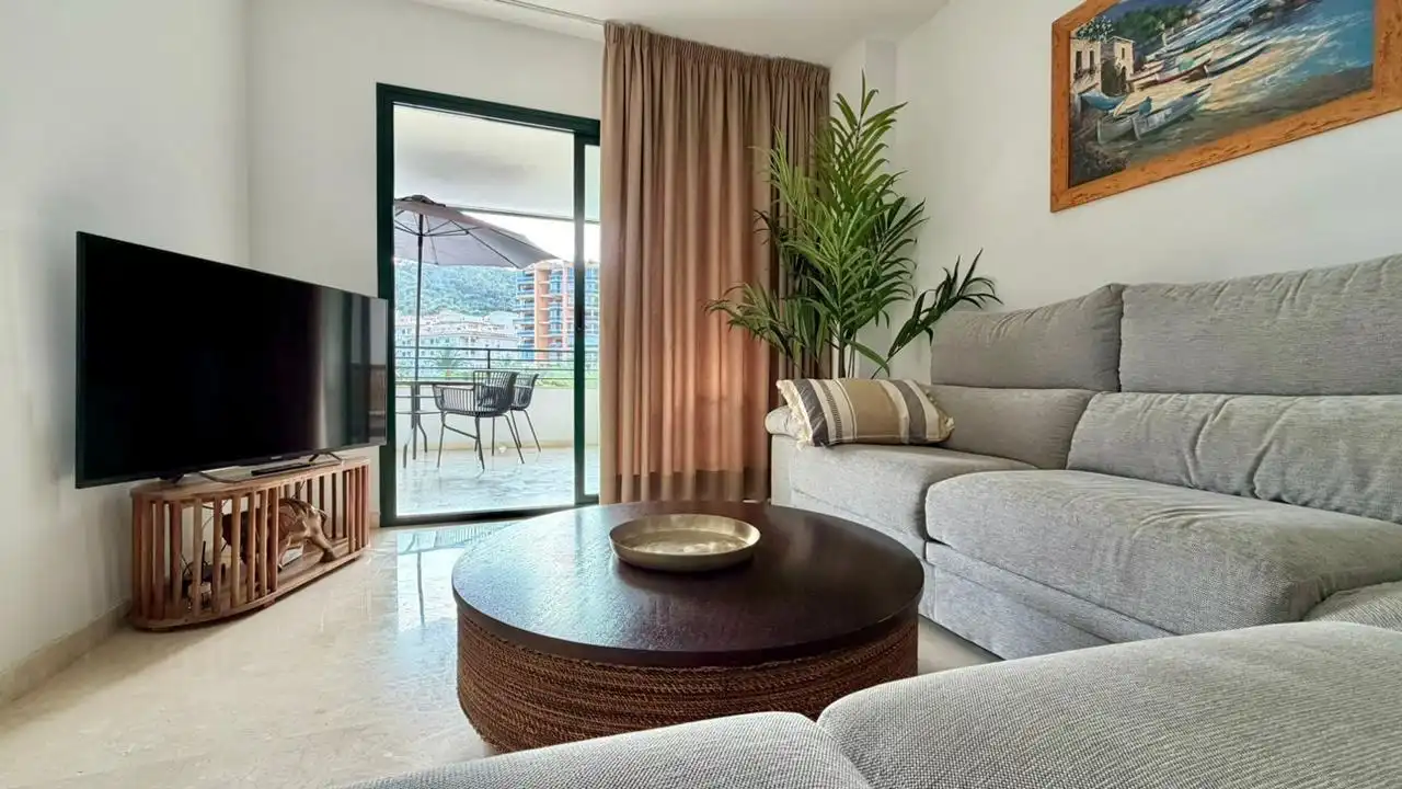 Living room of Apartments for rent in Villajoyosa / La Vila Joiosa  with Heating