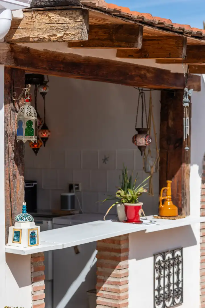 Cocina de Casa o chalet en venta en Daya Nueva con Aire acondicionado, Jardín privado y Piscina