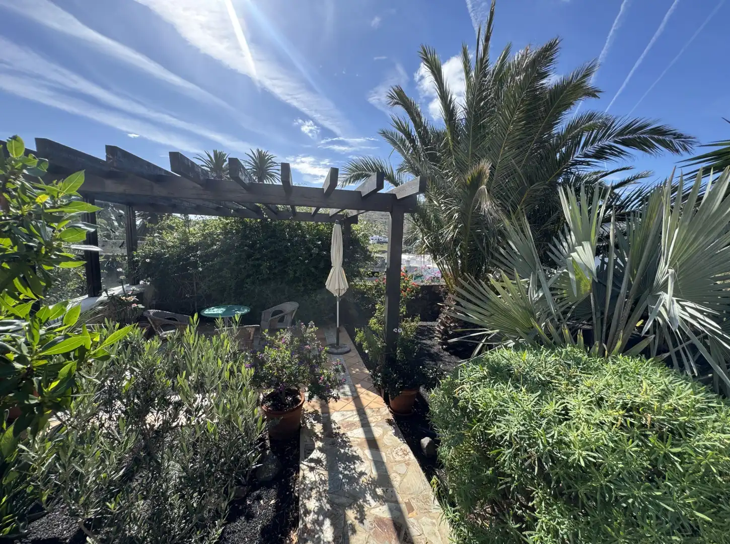 Jardín de Casa o chalet en venta en Haría con Jardín privado y Amueblado