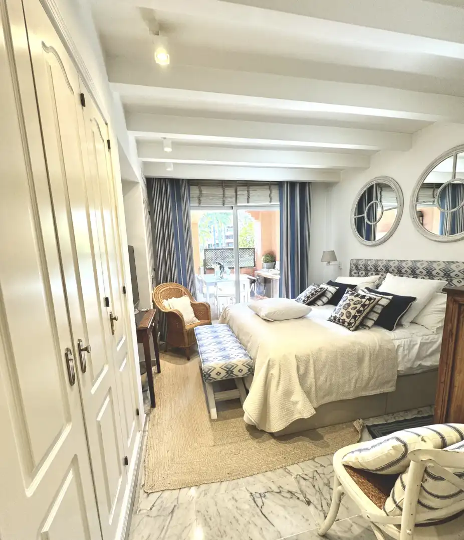 Bedroom of Ground floor for sale in Marbella  with Air Conditioner, Heating and Terrace