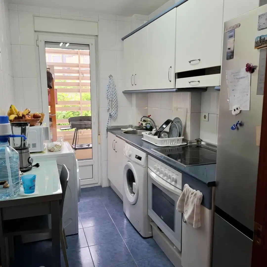 Kitchen of Flat for sale in Bárcena de Cicero  with Furnished