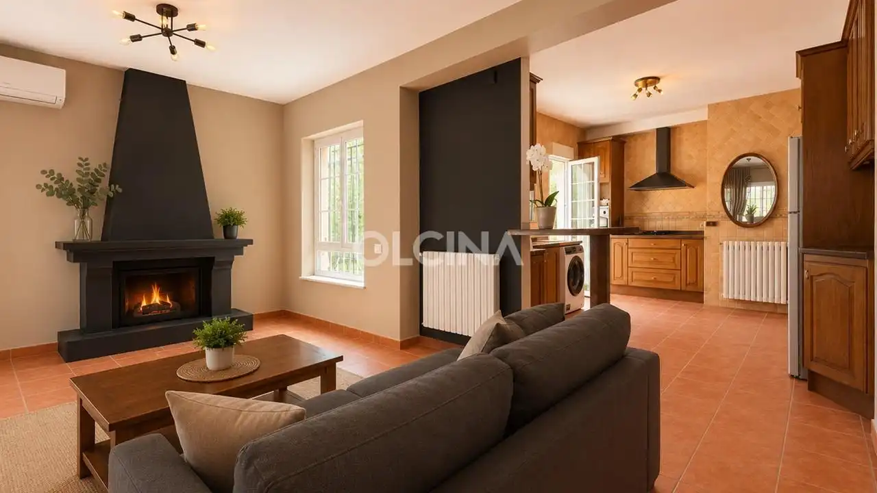 Sala de estar de Casa o chalet en venta en Muro de Alcoy con Aire acondicionado, Calefacción y Terraza