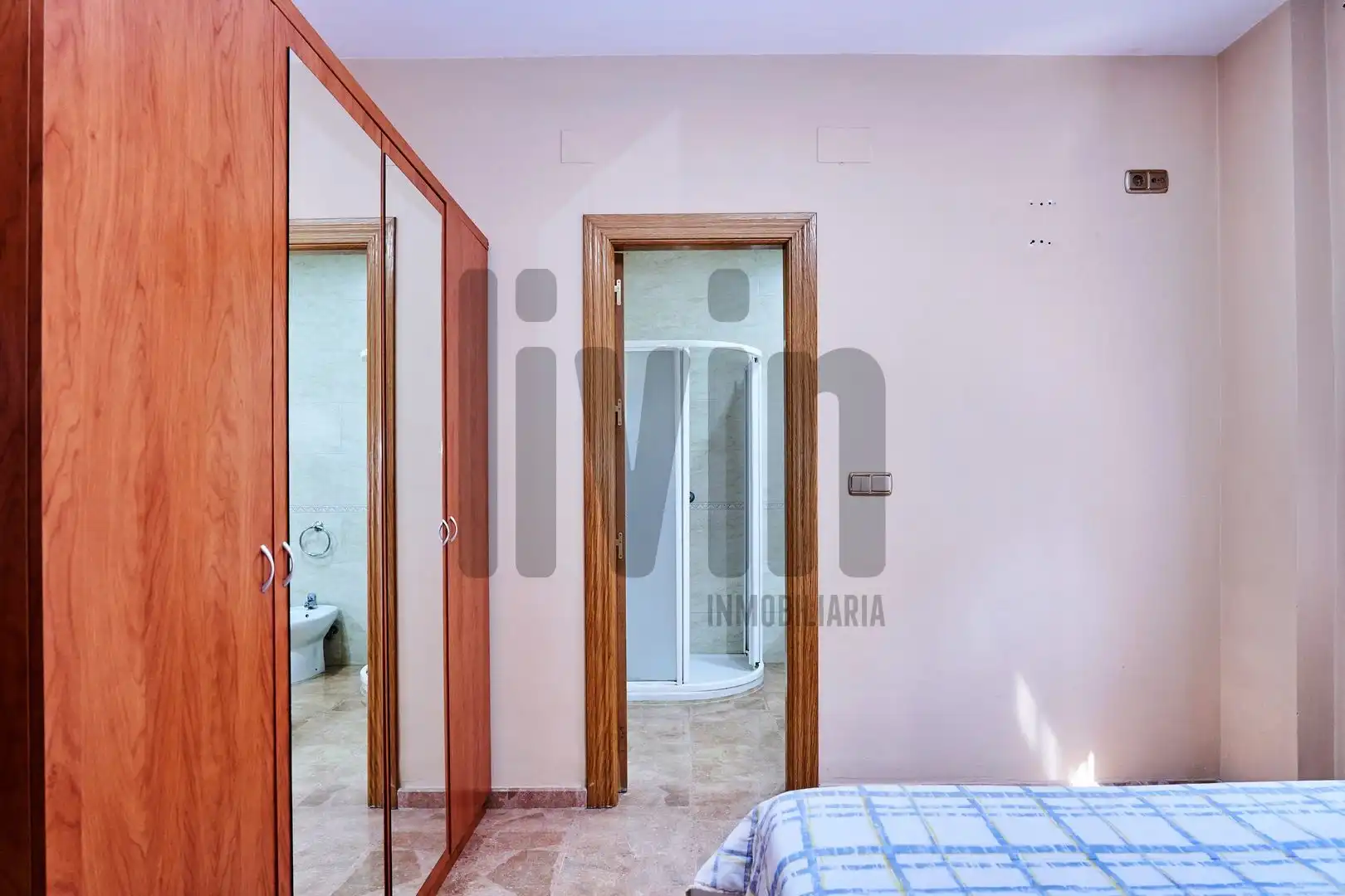 Schlafzimmer von Wohnung zur Miete in La Guardia de Jaén mit Klimaanlage und Gemeinschaftspool
