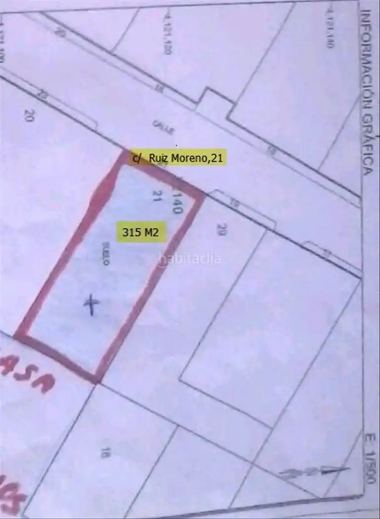 Terrenos y solares en venta en Calle Ruiz Moreno 27, imagen 2