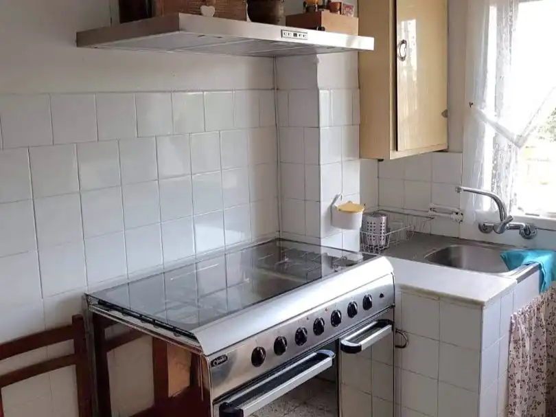 Cocina de Casa o chalet en venta en Sobrado (A Coruña) con Balcón