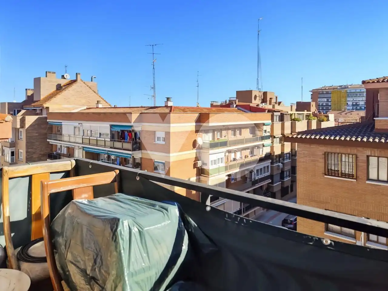 Exterior view of Flat for sale in Madrid  with Air Conditioner, Heating and Terrace
