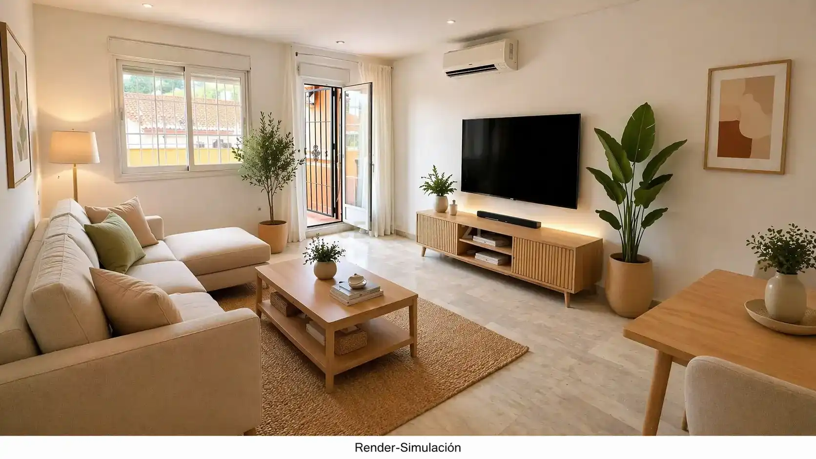 Sala d'estar de Apartament en venda en Cenes de la Vega amb Alarma