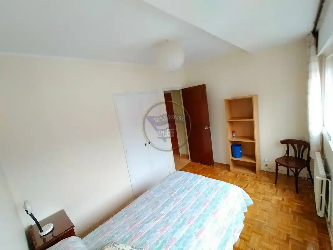 Bedroom of Flat for rent in Vigo   with Heating, Parquet flooring and Terrace