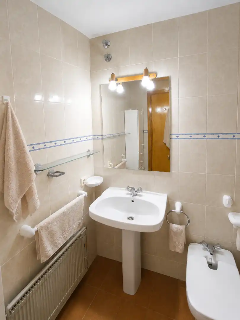 Bathroom of Flat for sale in Rialp  with Storage room, Furnished and Oven