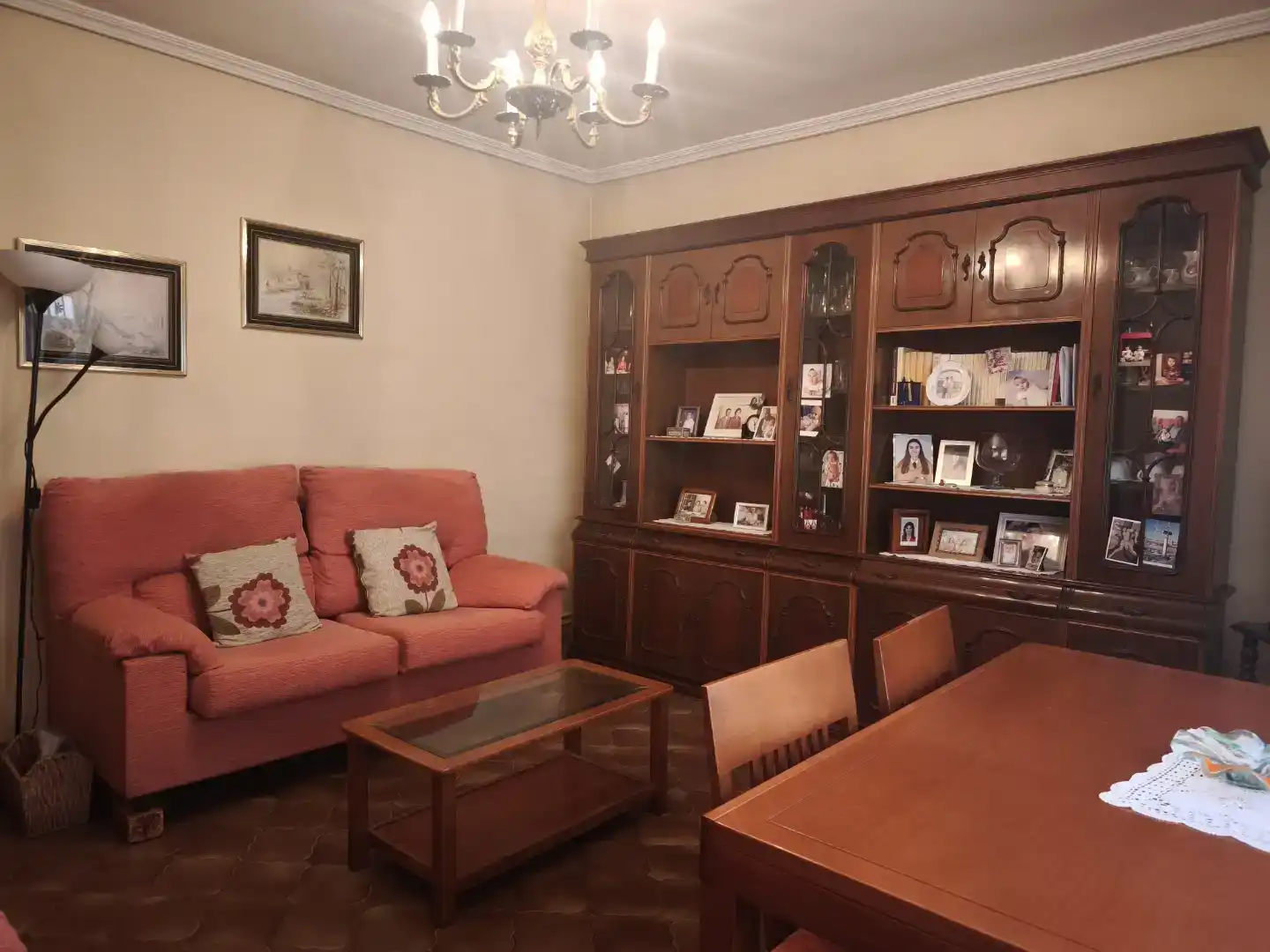 Sala d'estar de Casa o xalet en venda en Torrescárcela, Valladolid