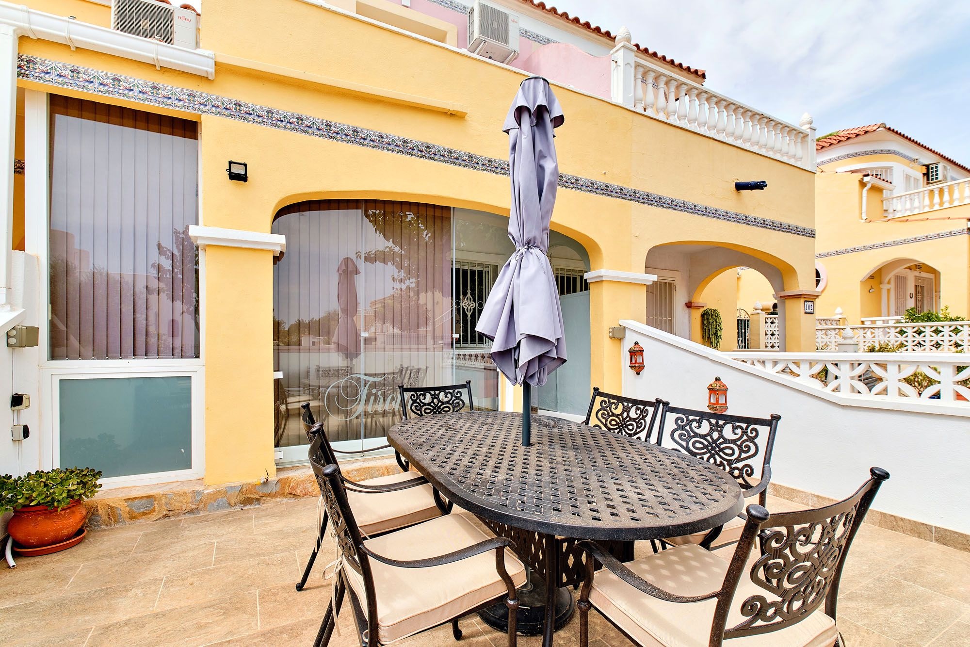 Terrace of Single-family semi-detached for sale in Pilar de la Horadada  with Air Conditioner and Terrace