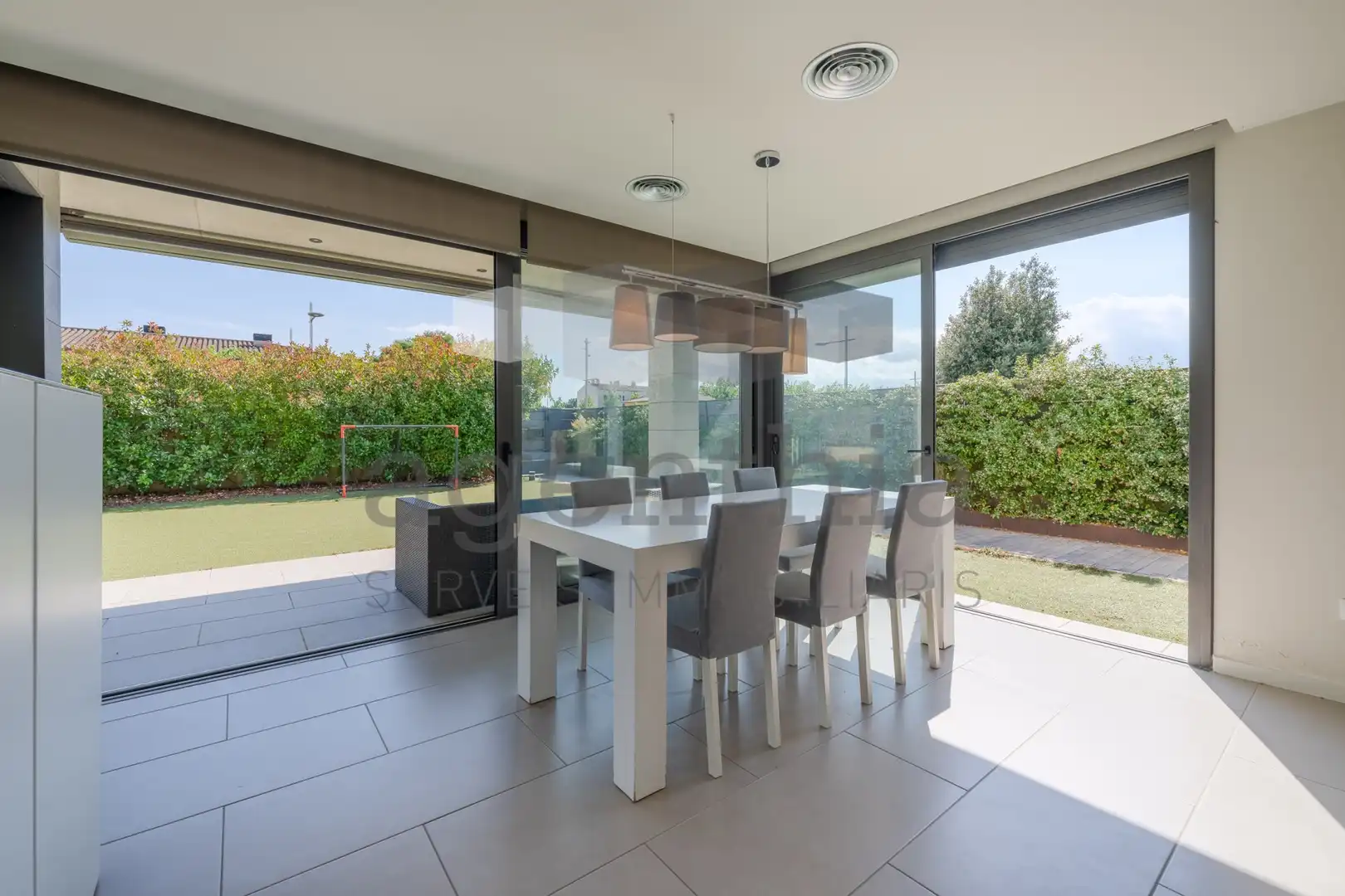 Dining room of Houses for sale in Vilobí d'Onyar  with Heating, Storage room and Furnished