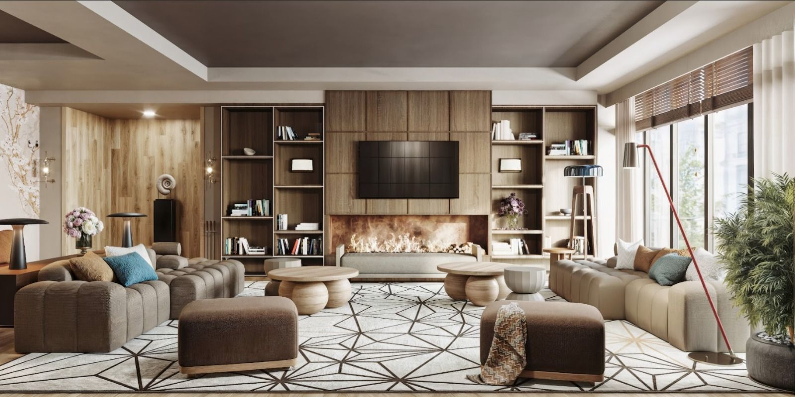 Sala d'estar de Pis en venda en  Barcelona Capital amb Aire condicionat, Calefacció i Moblat